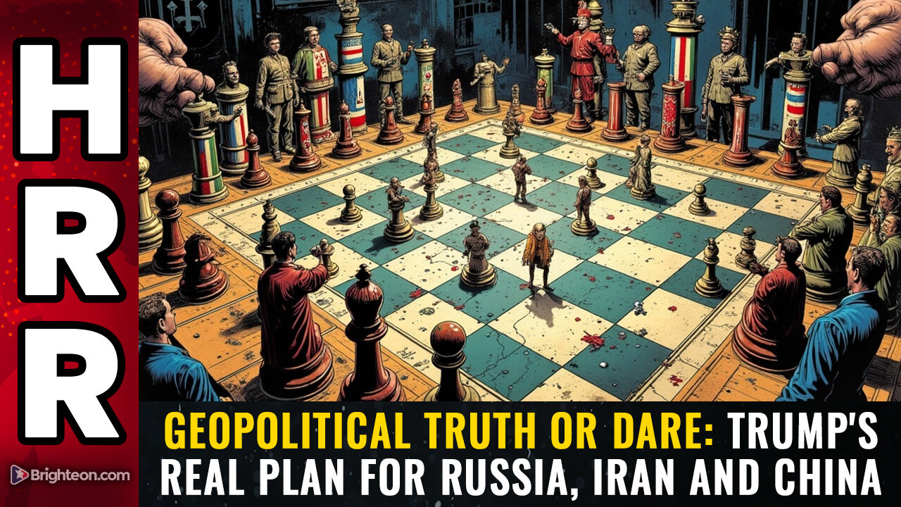 Geopolitical TRUTH OR DARE: Trumps real plan for Russia, Iran and China