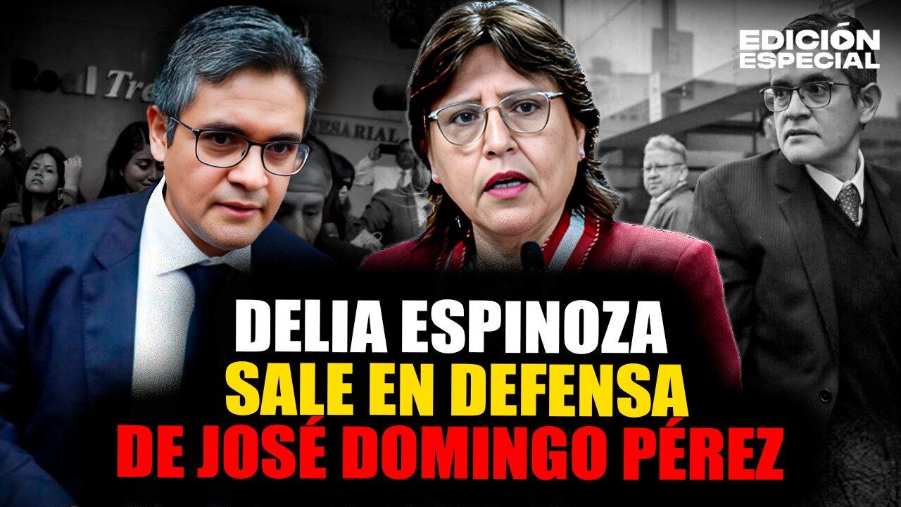 ABR 25 - Delia Espinoza denuncia a jefe de control en defensa de fiscal suspendido José Domingo Pérez