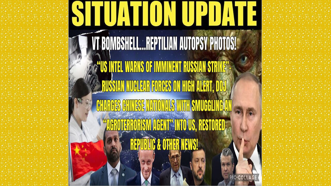 SITUATION UPDATE 6/5/25 - US Intel Warns Of Imminent Russian Strike - Russian Nuclear Forces On High Alert