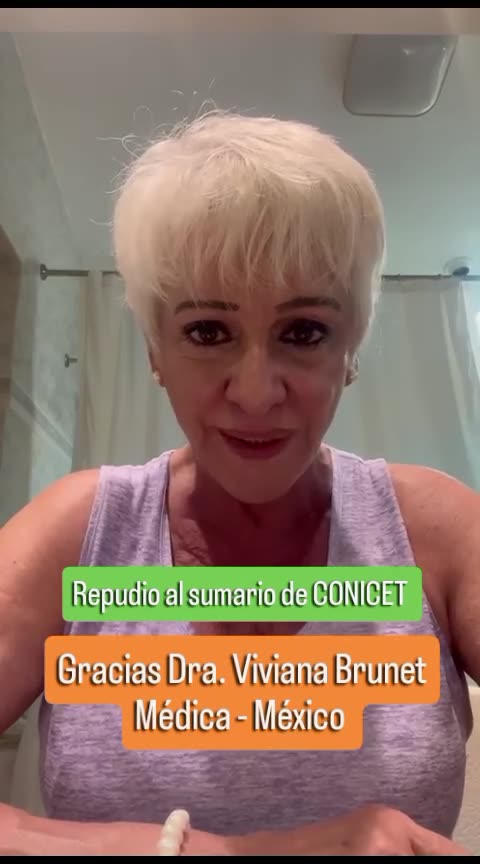VIVIANA BRUNET APOYO INONDICIONAL Lorena Diblasi Marcela sangorrin ataque CONICET video11