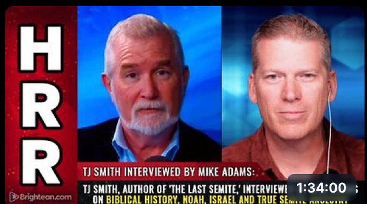 TJ Smith, author of The Last Semite, interviewed by Mike Adams on Biblical history...