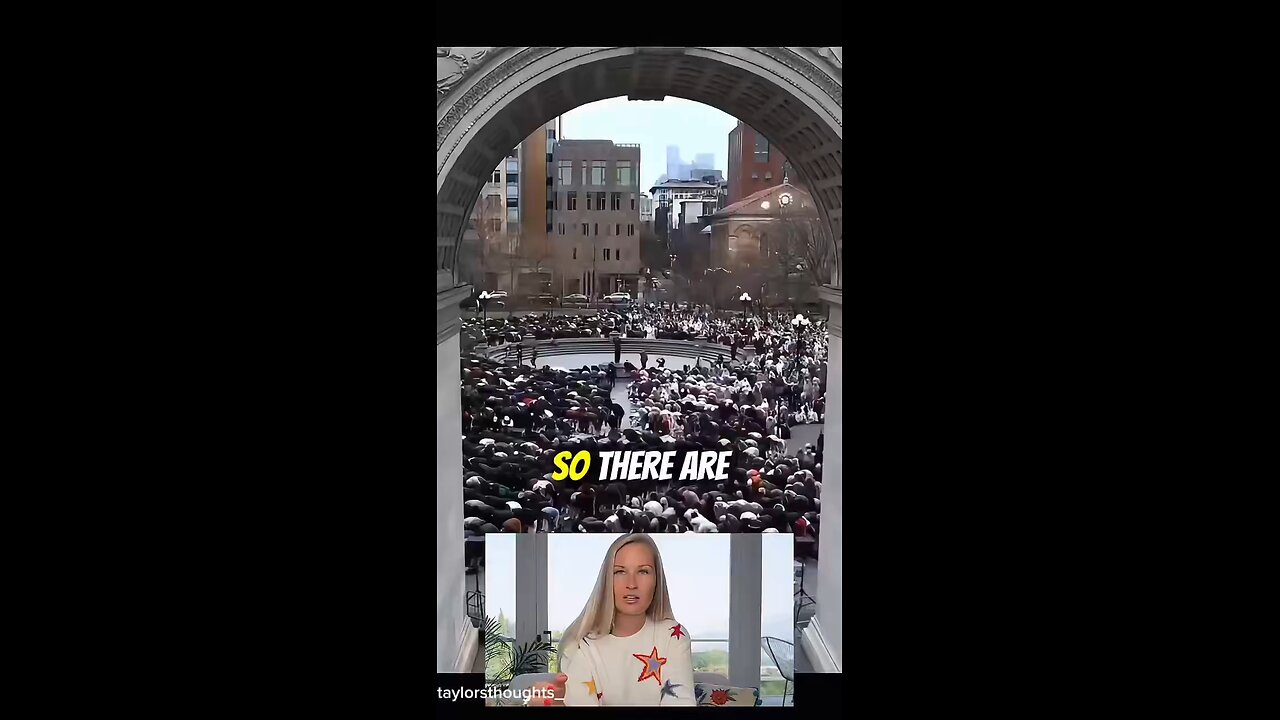 American speaks on Muslims gathering in New York to pray and shes absolutely right