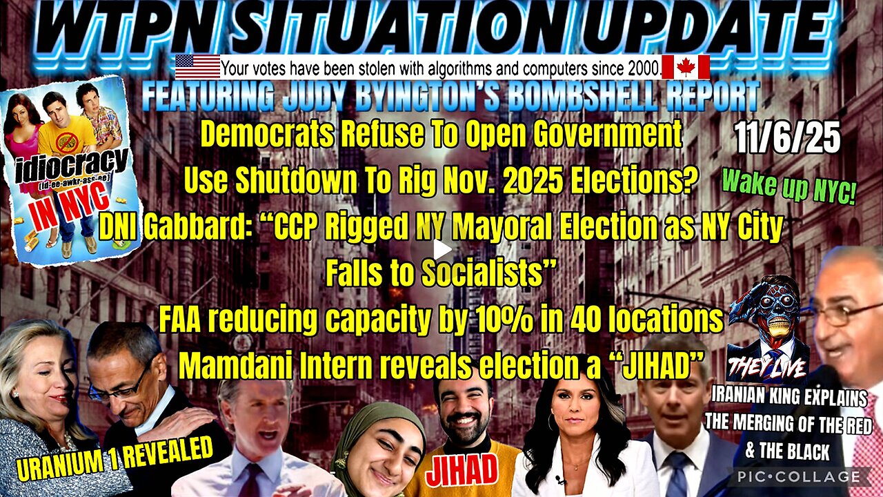 WTPN SITUATION UPDATE FEATURING RESTORED REPUBLIC 11/6/25