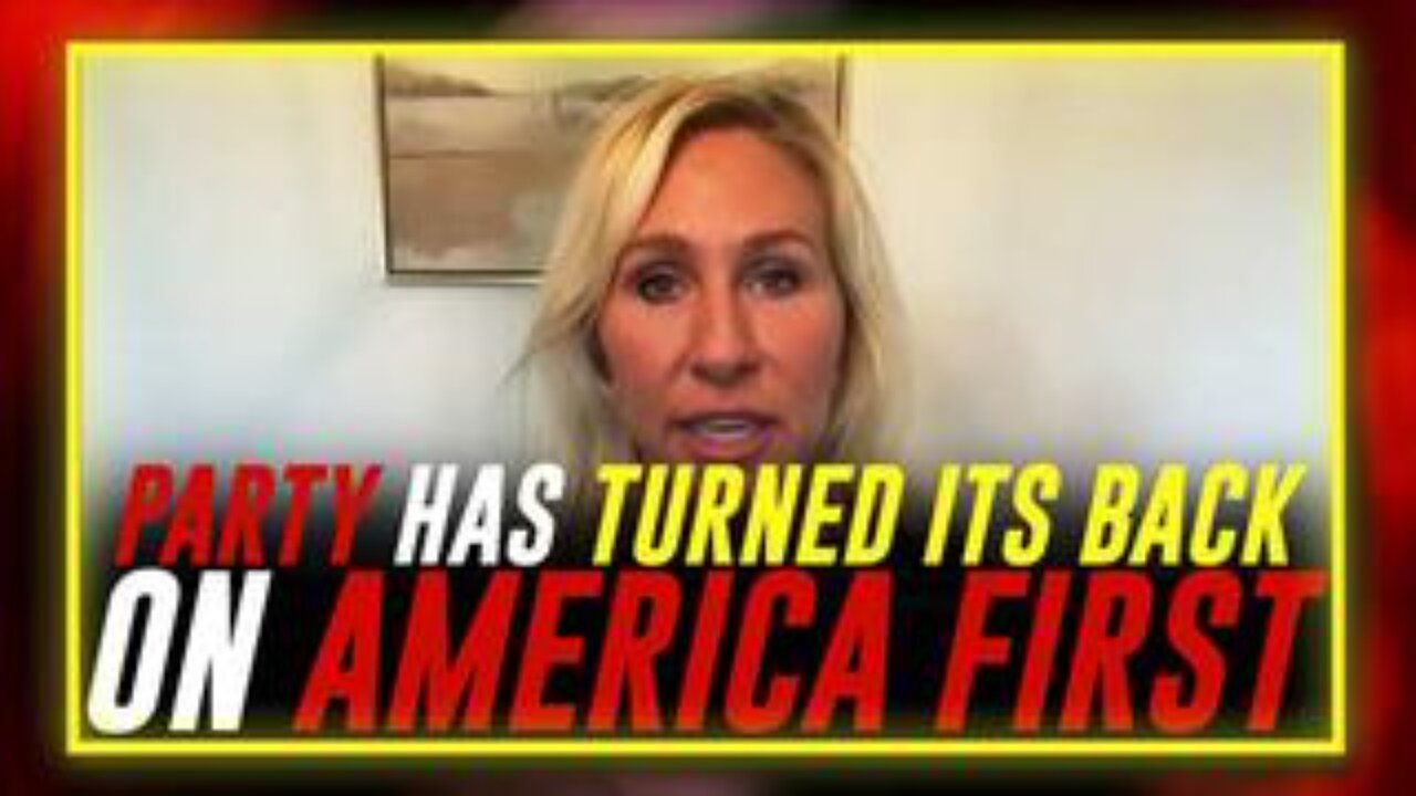 MTG Warns She Could Leave GOP — Party Has Turned Its Back On America First