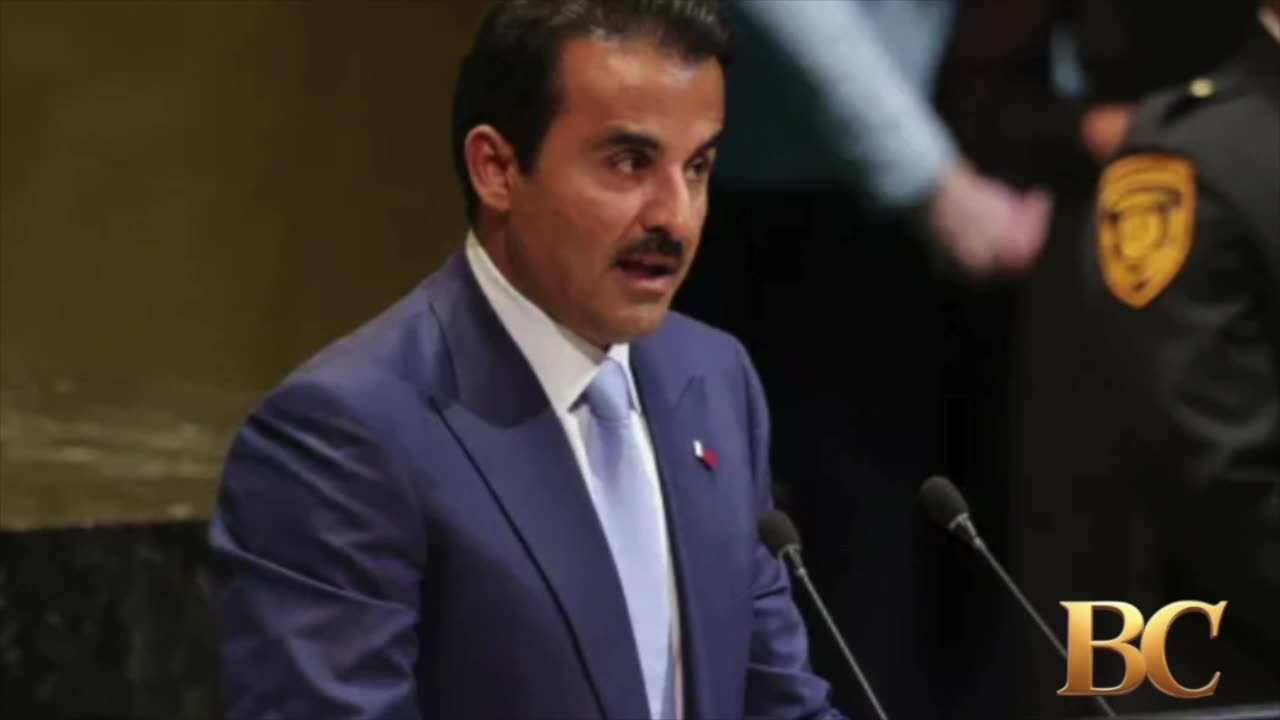 Qatar’s emir accuses Israel of trying to derail Gaza truce talks