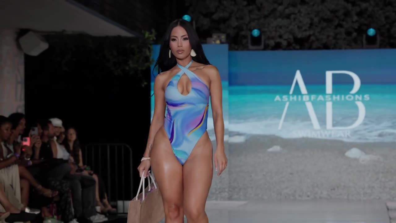 BE READY FOR THIS! ๐ฅ 4K Slow-Mo | Ashi B Fashions Swimwear 2024 @ Miami Swim Week - The Shows