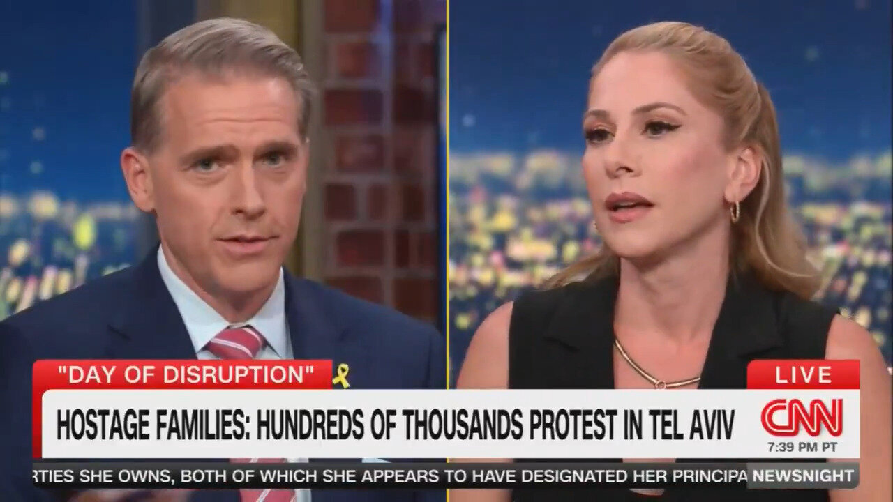 Ana Kasparians Open Hypocrisy…Fumbles Debate With Scott Jennings, Blames Israel For Hungry Hostages
