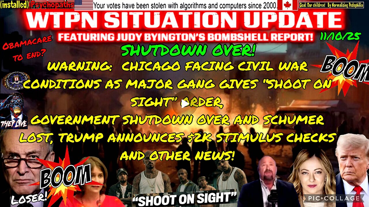 WTPN SITUATION UPDATE FEATURING RESTORED REPUBLIC 11/10/25