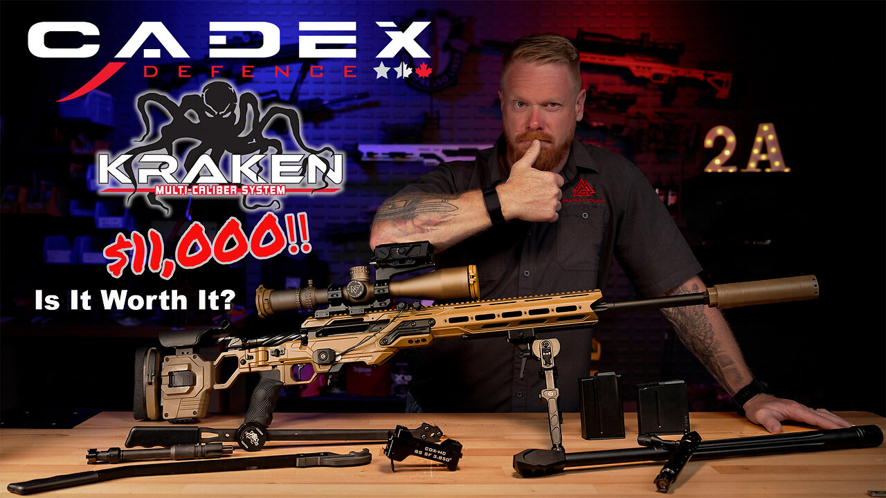 Cadex Defence Kraken - Multi-Caliber Rifle System - Best Long Range Rifle System?