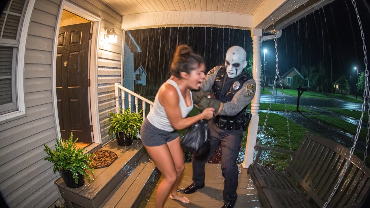😱 Woman - Funny Girls Scarry Pranks Caught on Doorbell Camera! Viral Video - Curvy Girl Model