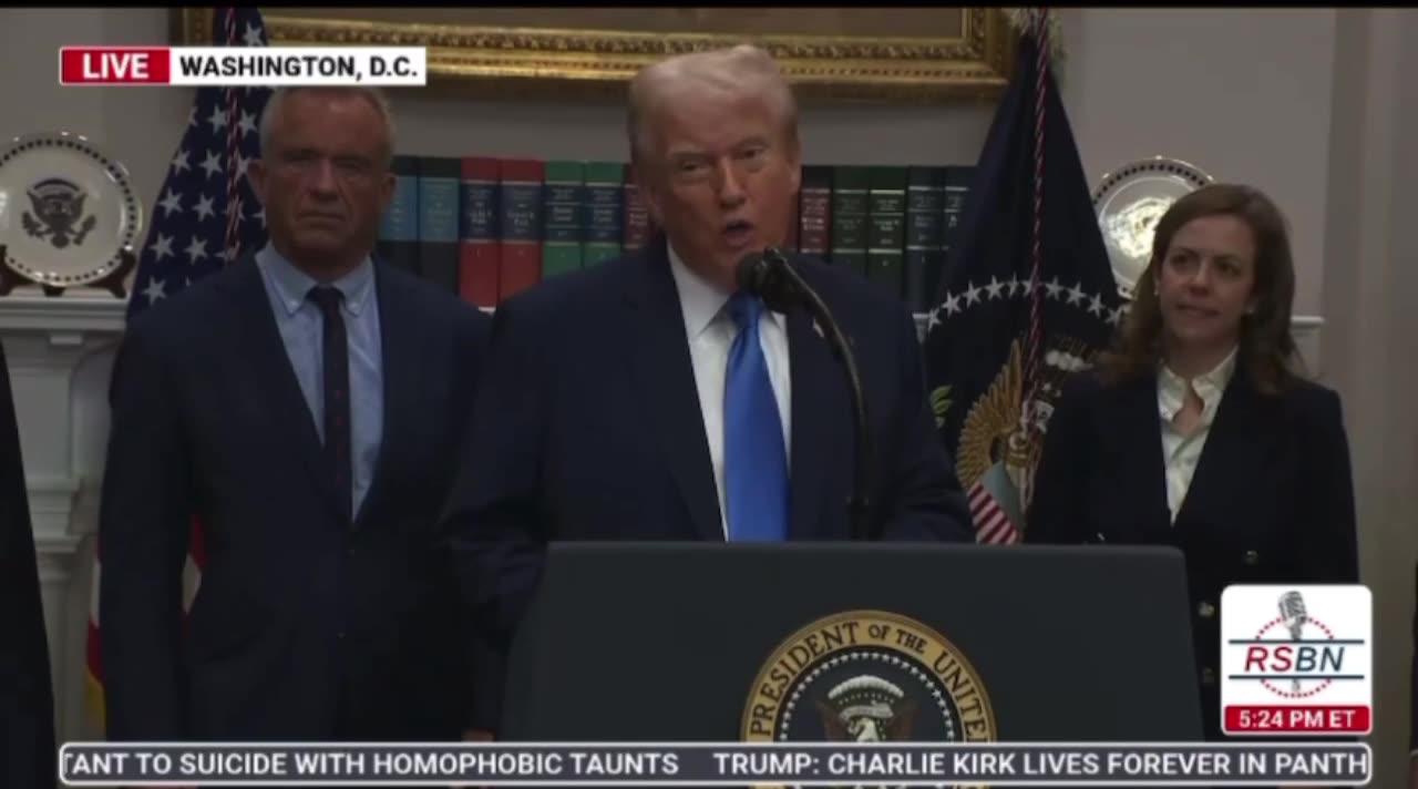 In Closing, President Trump Again BEGS MOTHERS— DO NOT TAKE TYLENOL 9.22.25