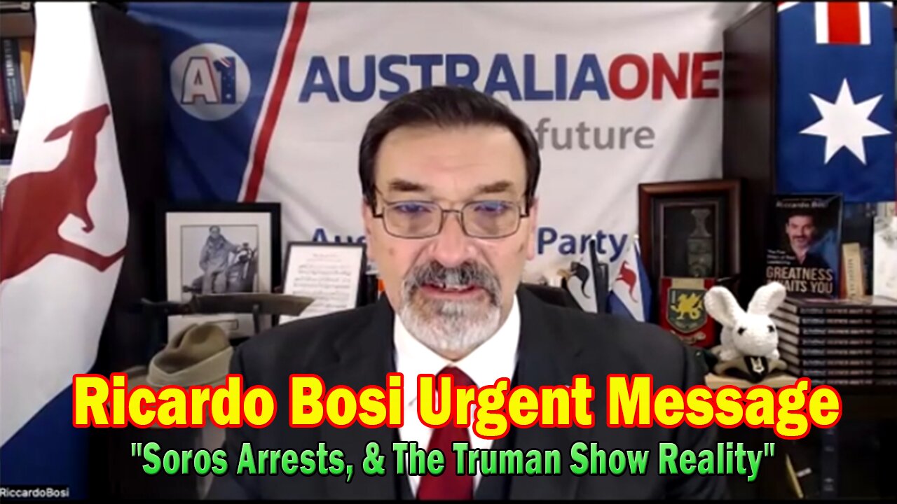Ricardo Bosi & John Michael Chambers Update Sep 2: Soros Arrests, & The Truman Show Reality