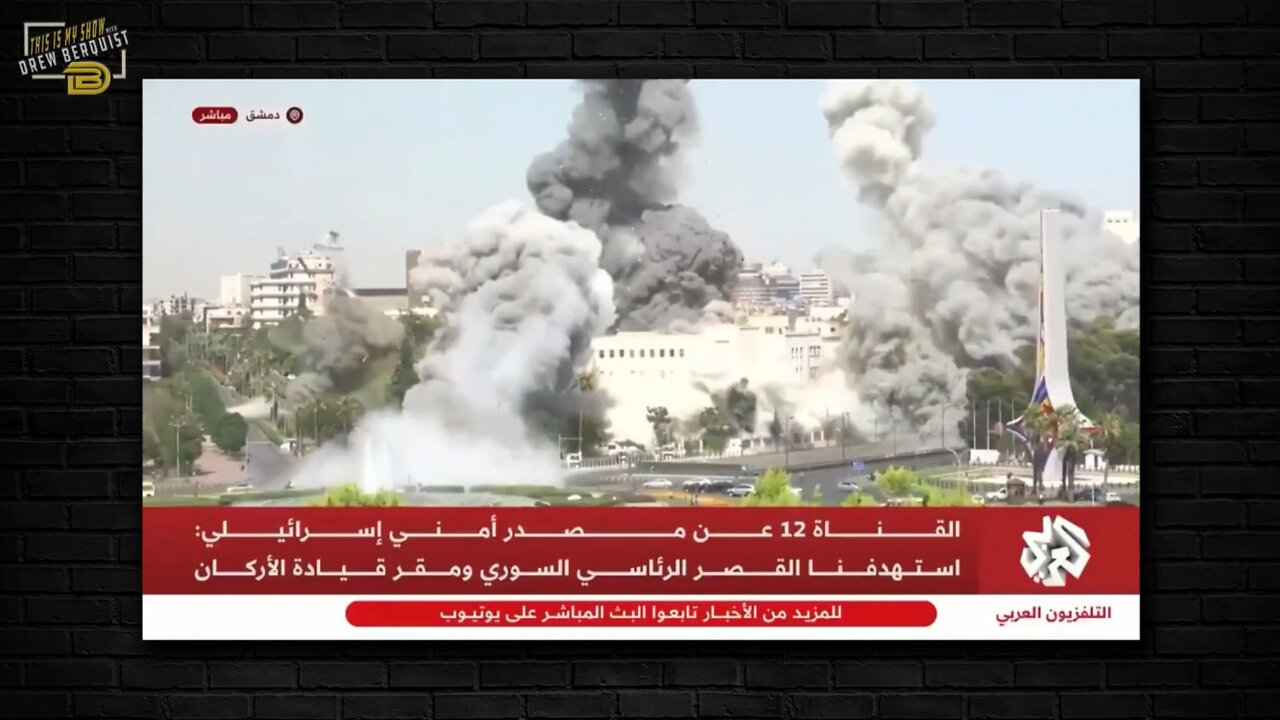 Israels War Boner Dwarfs Lindsey Grahams, Explodes All Over Damascus | Drew Berquist