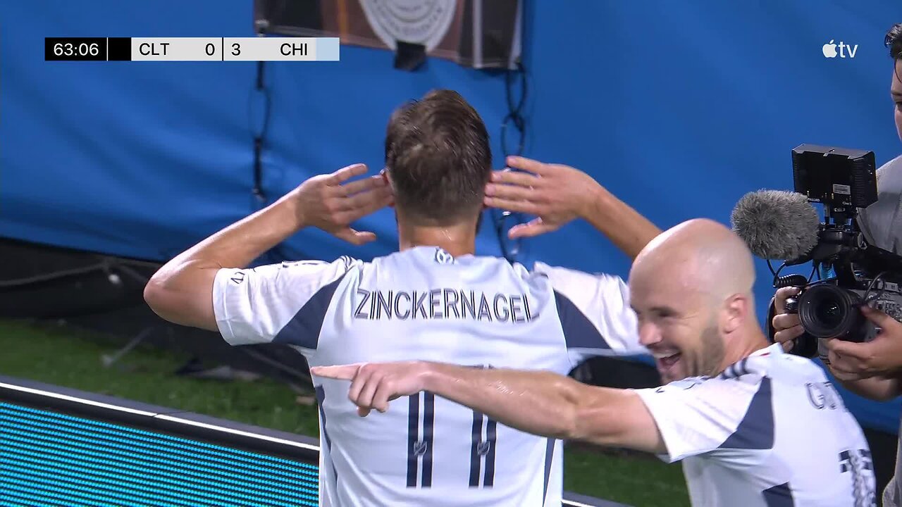 Major League Soccer - Philip Zinckernagel makes it three for Chicago! ๐ฅ