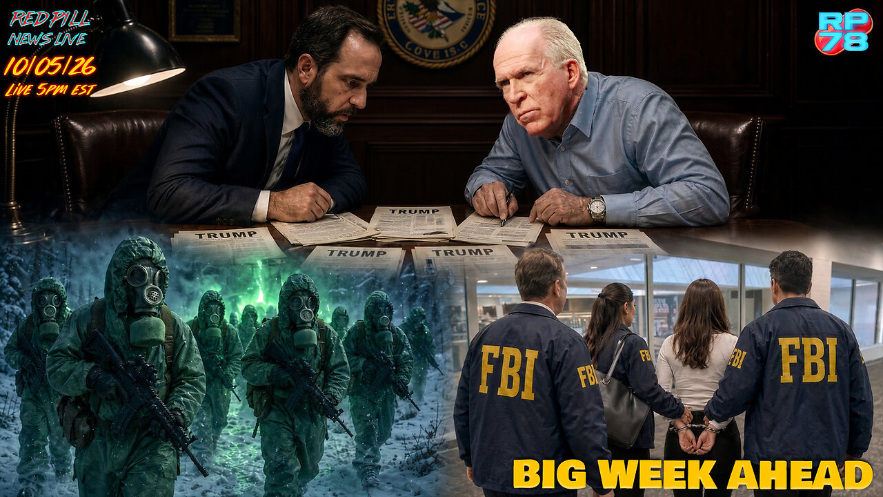 Russian Plague, American Deep State & Chinese Spies on Red Pill News Live thumbnail