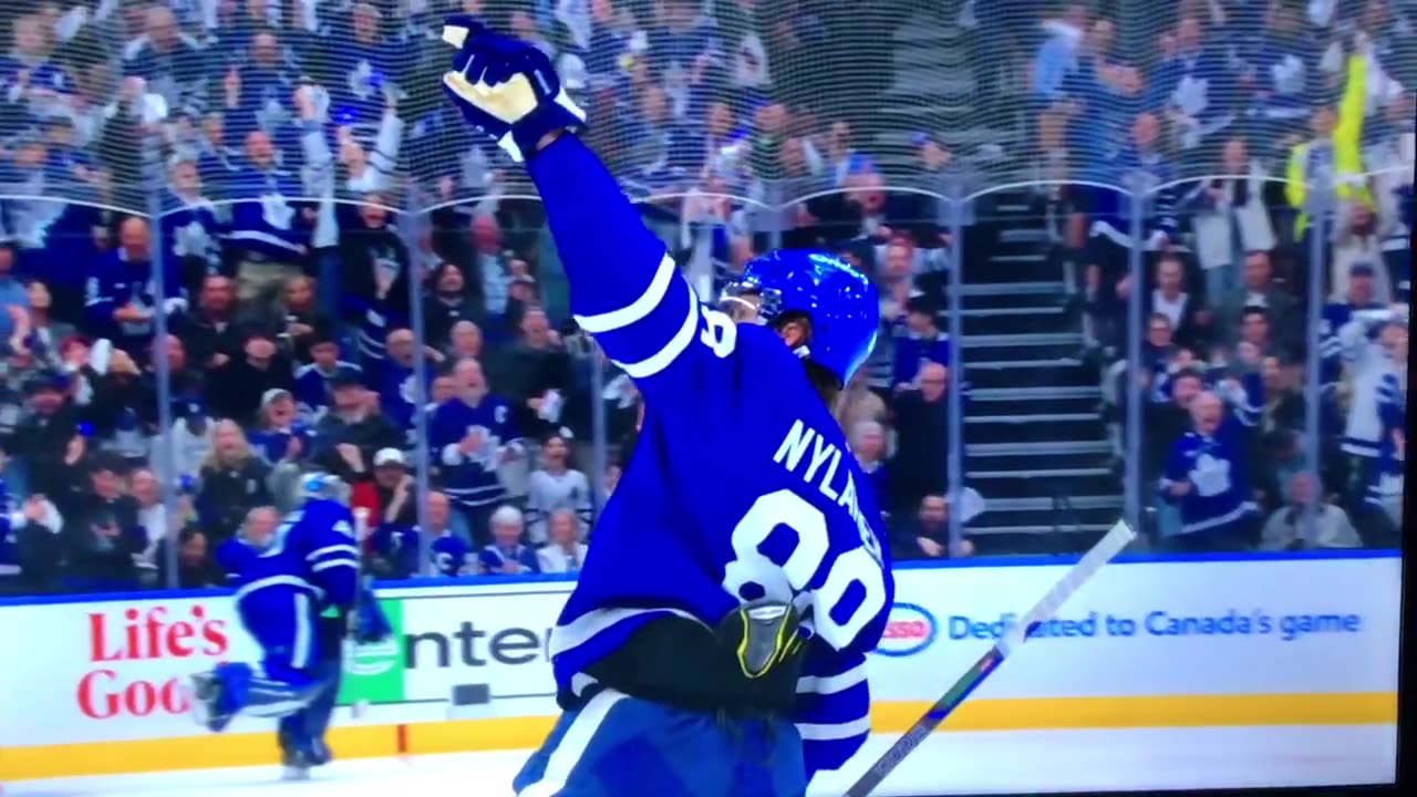 Leafs RW #88 William Nylander PP🥅(1)🏒Snap-Shot Goal
