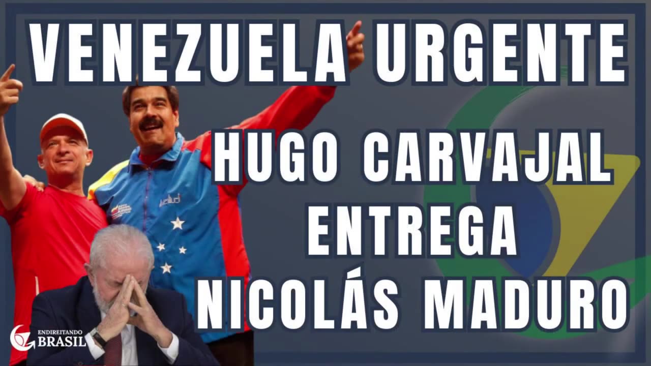 VENEZUELA URGENTE: HUGO CARVAJAL ENTREGOU NICOLÁS MADURO PARA O GOVERNO AMERICANO