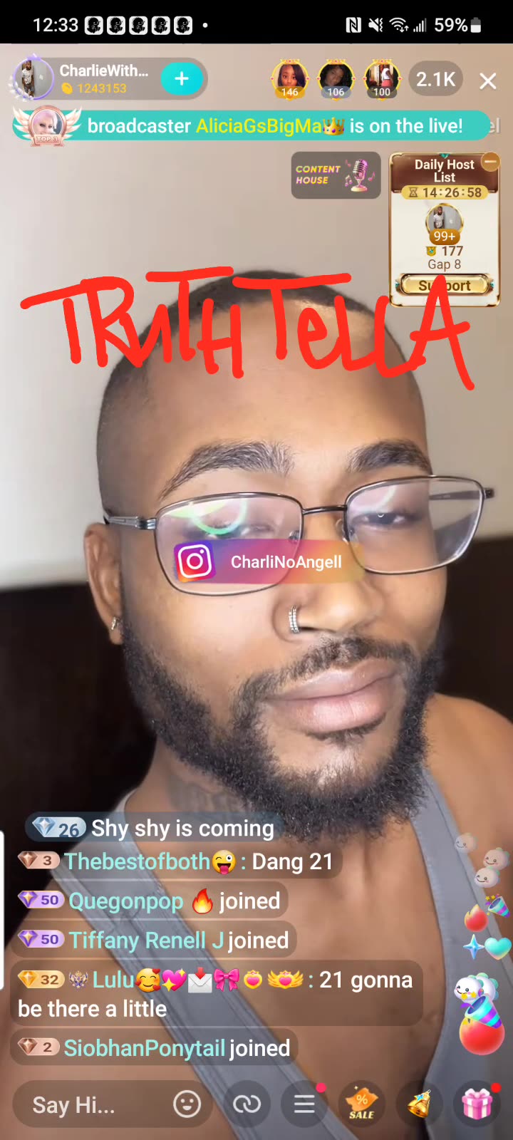 CHARLI CALLS JAIL 21BADBITCH BEING HELD FOR ASSAULT WARRANT OUT OF FULTON COUNTY