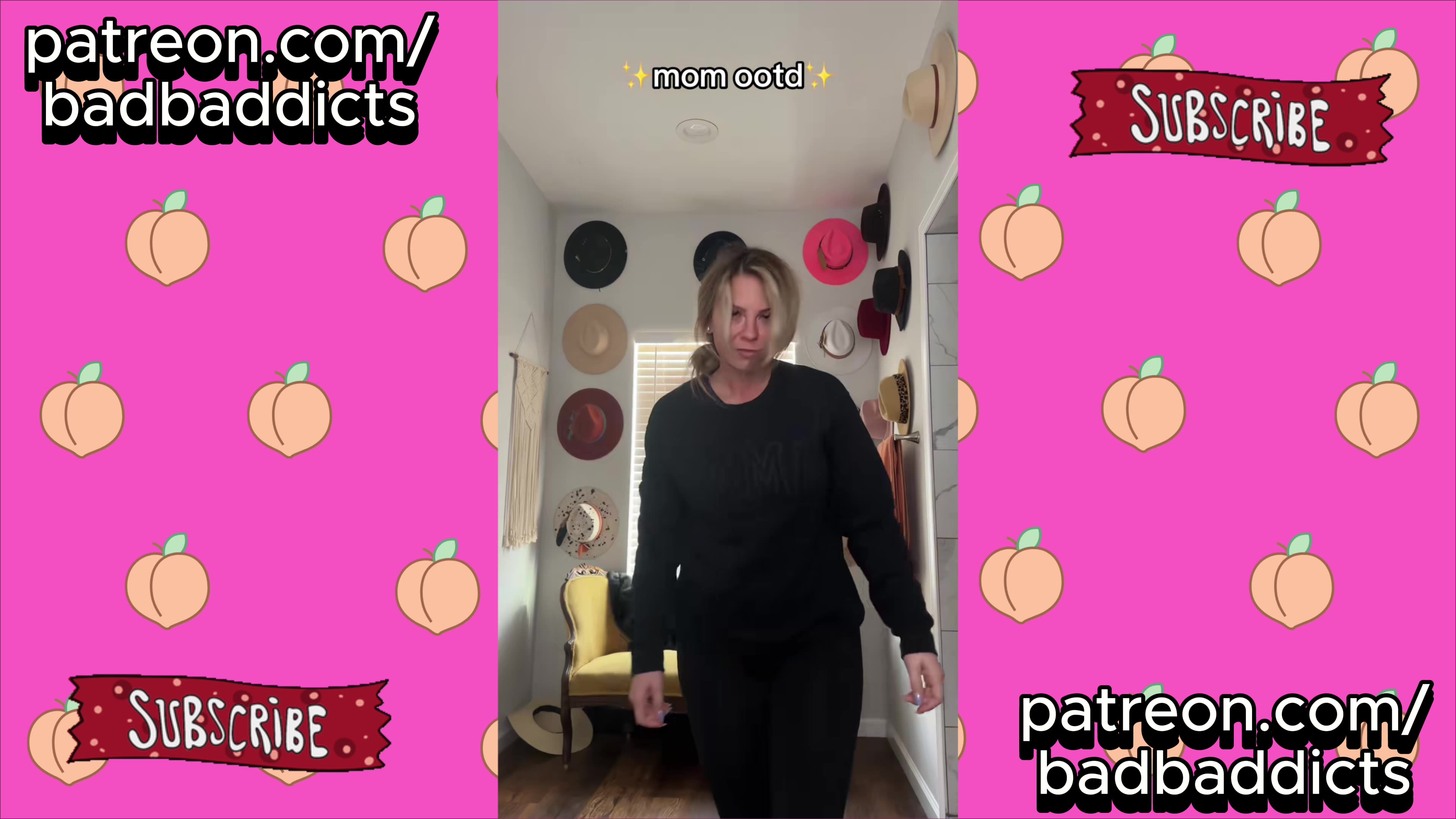 sexy milf getting ready for the day