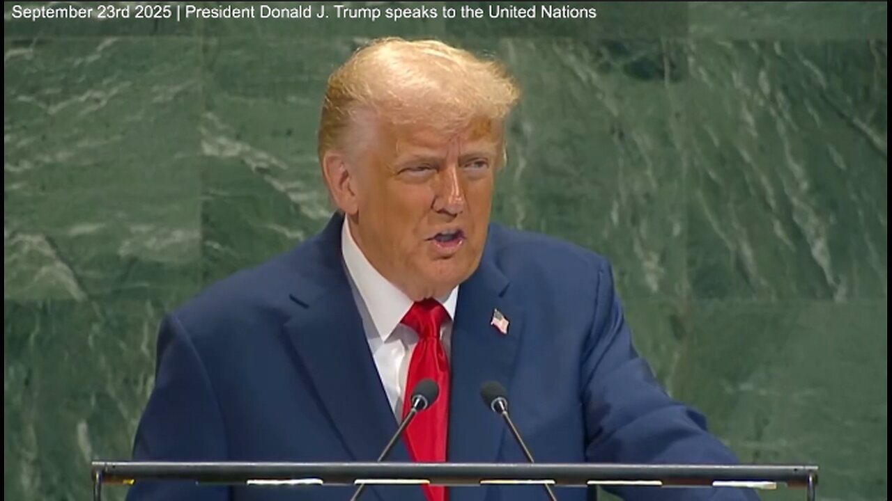 United Nations | President Donald J. Trump Speaks to the United Nations (September 24th 2025) + Pioneering An AI Verification System That Everyone Can Trust. Hopefully the U.N. Clay Play a Constructive Role.