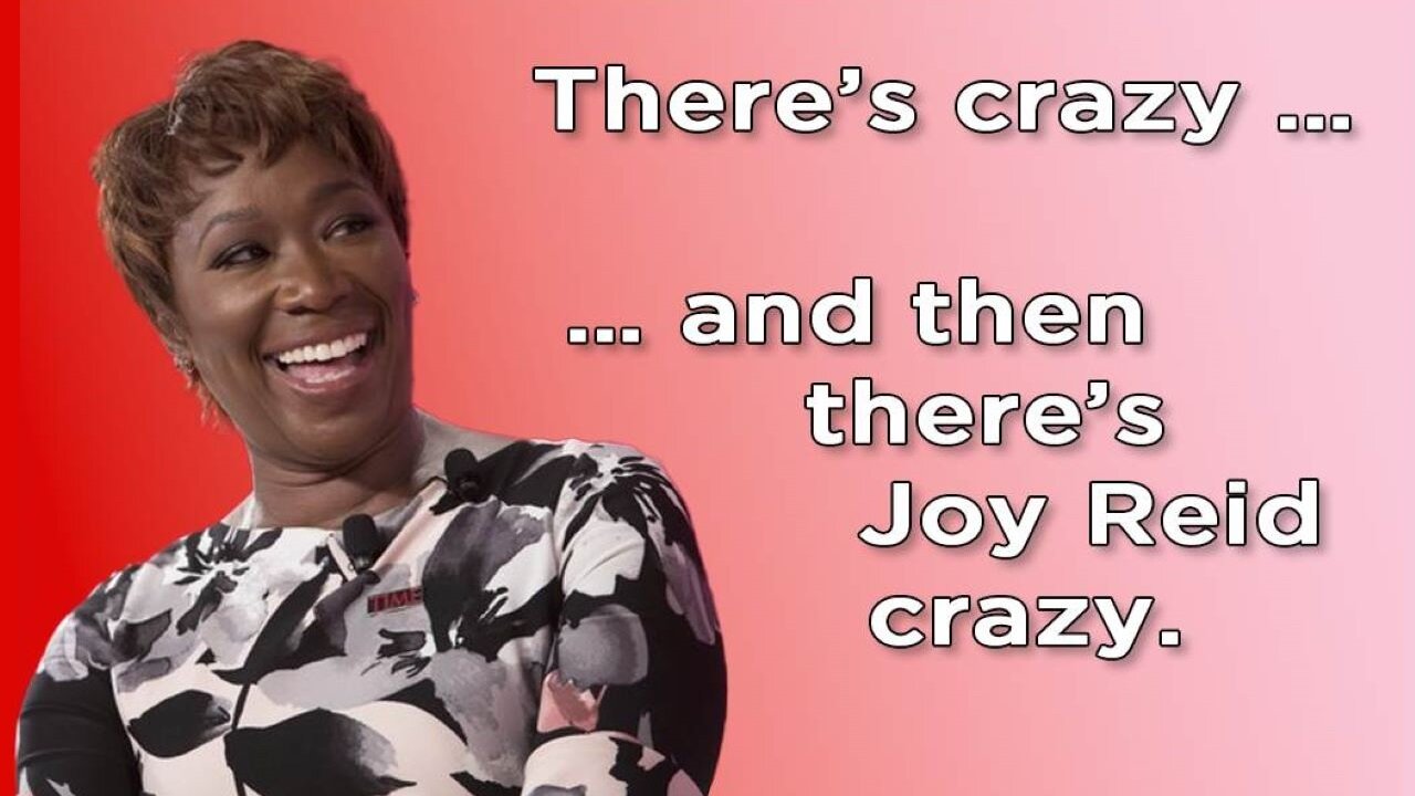 The Reich Stuff: Joy Reid Says She Got A Nazi-Like Vibe From Senior Citizens One Time At The RNC