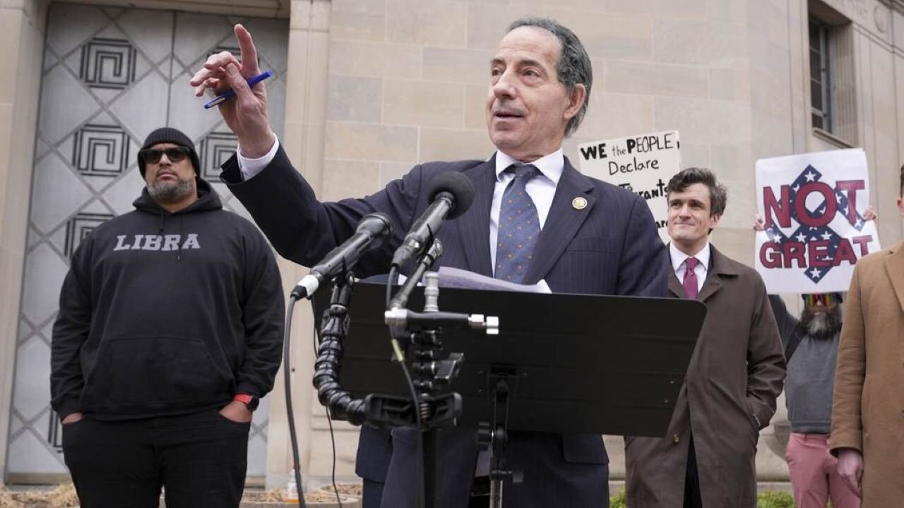 Dem Jamie Raskin Claims Trump Brought National Guard Into D.C. Because Of Graffiti And The Homeless