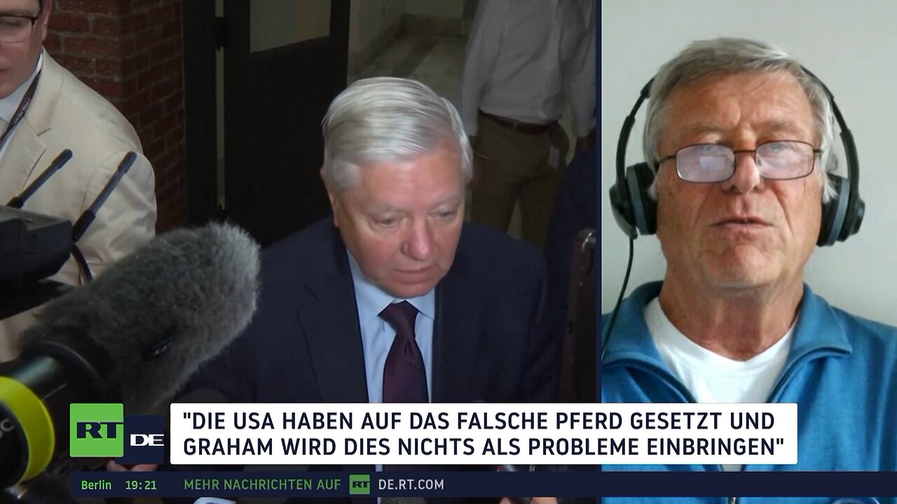 US-Senator Lindsey Graham droht Moskau mit Angriff nach iranischem Vorbild
