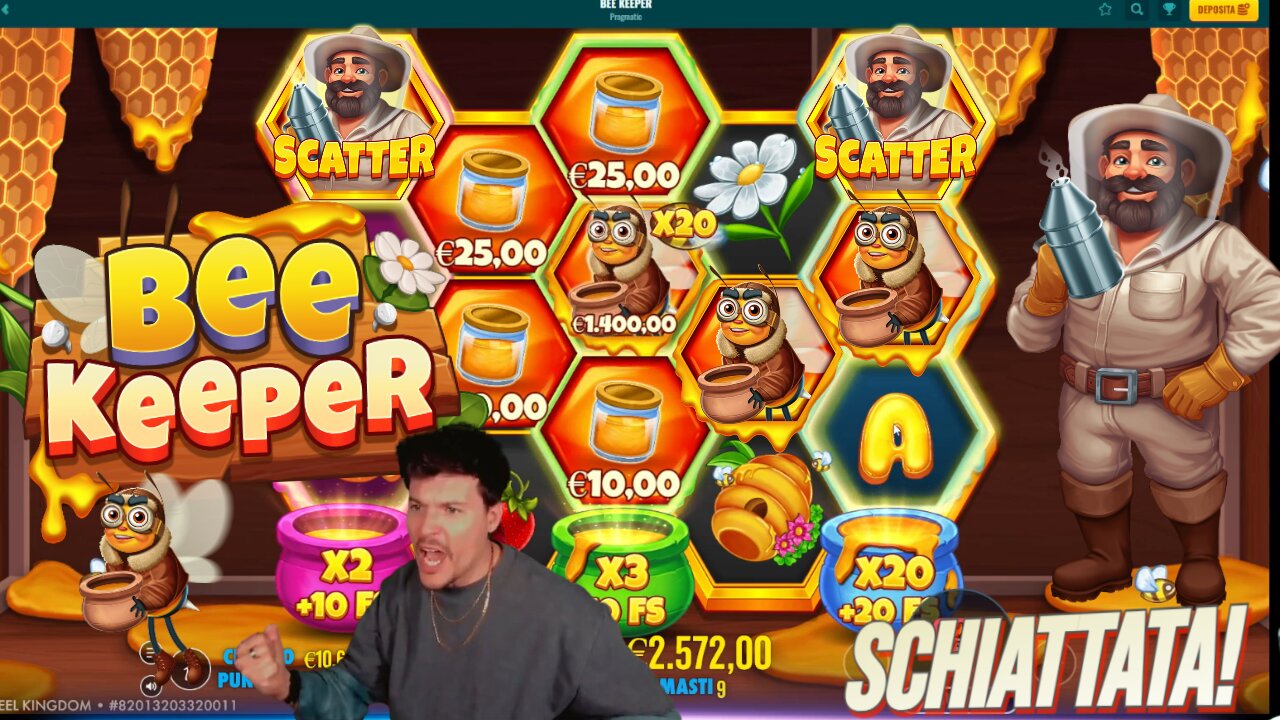 💣SCHIATTATA LESCLUSIVA BEE KEEPER!!!🐝🔥
