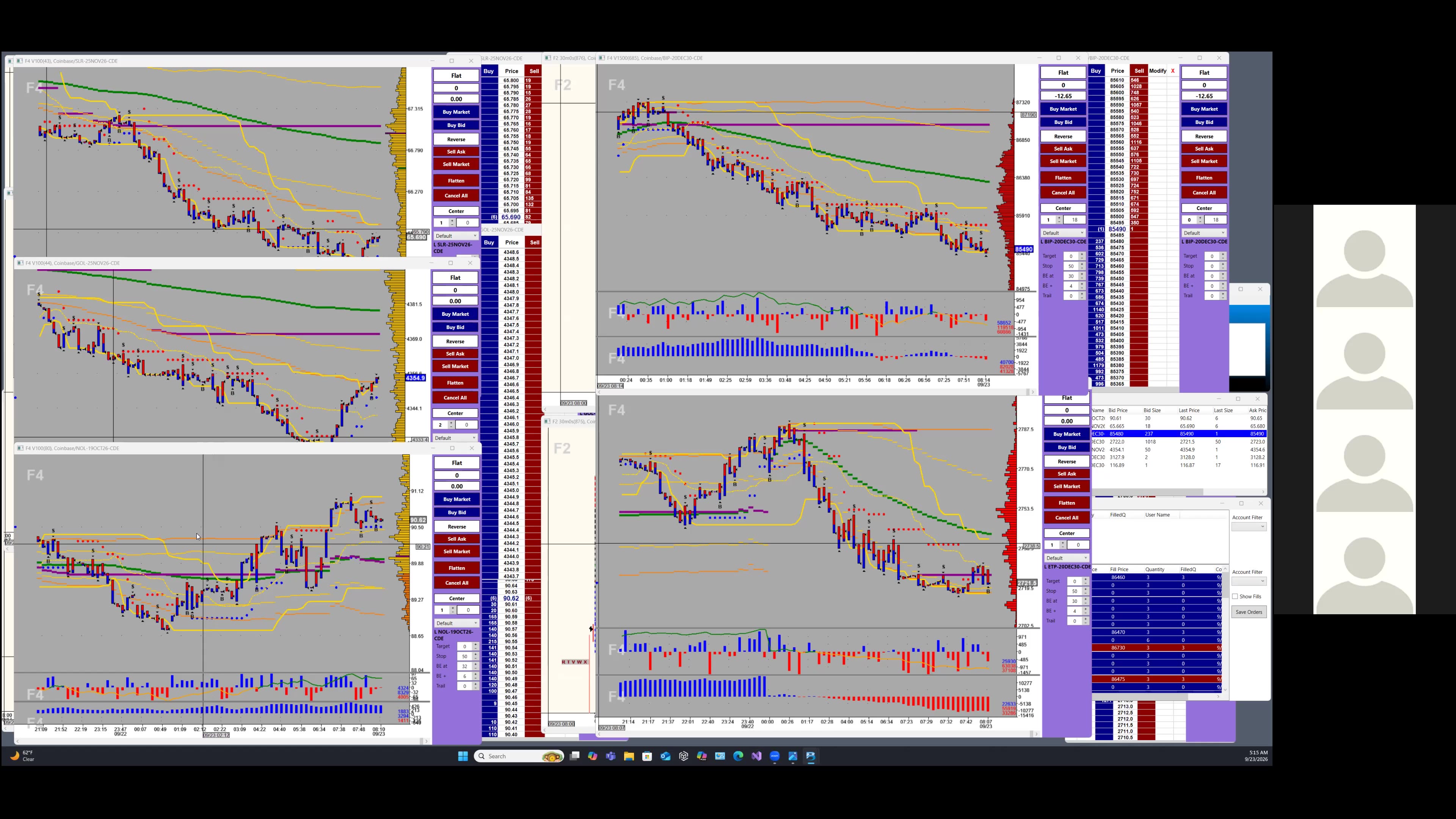 Bluewater Pre-Market for Sep 23