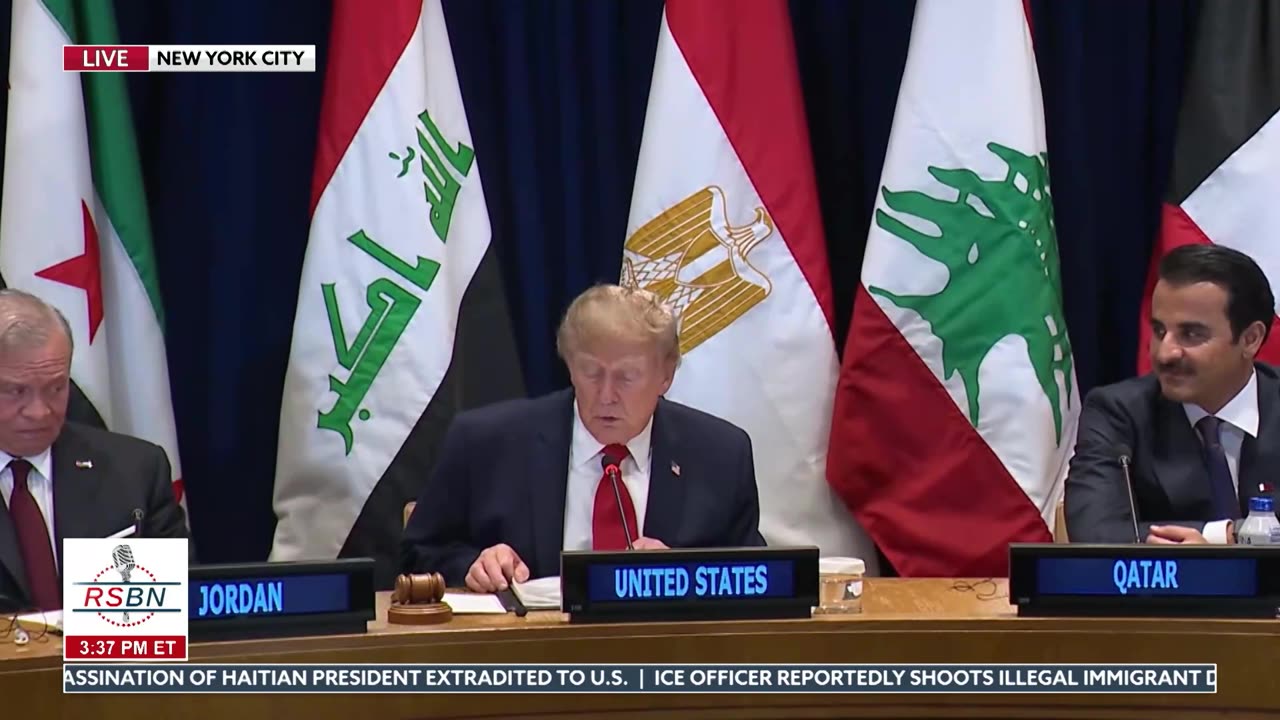 President Trump Highlights Strong Relationship Between America & the Middle East - 09/22/26 thumbnail
