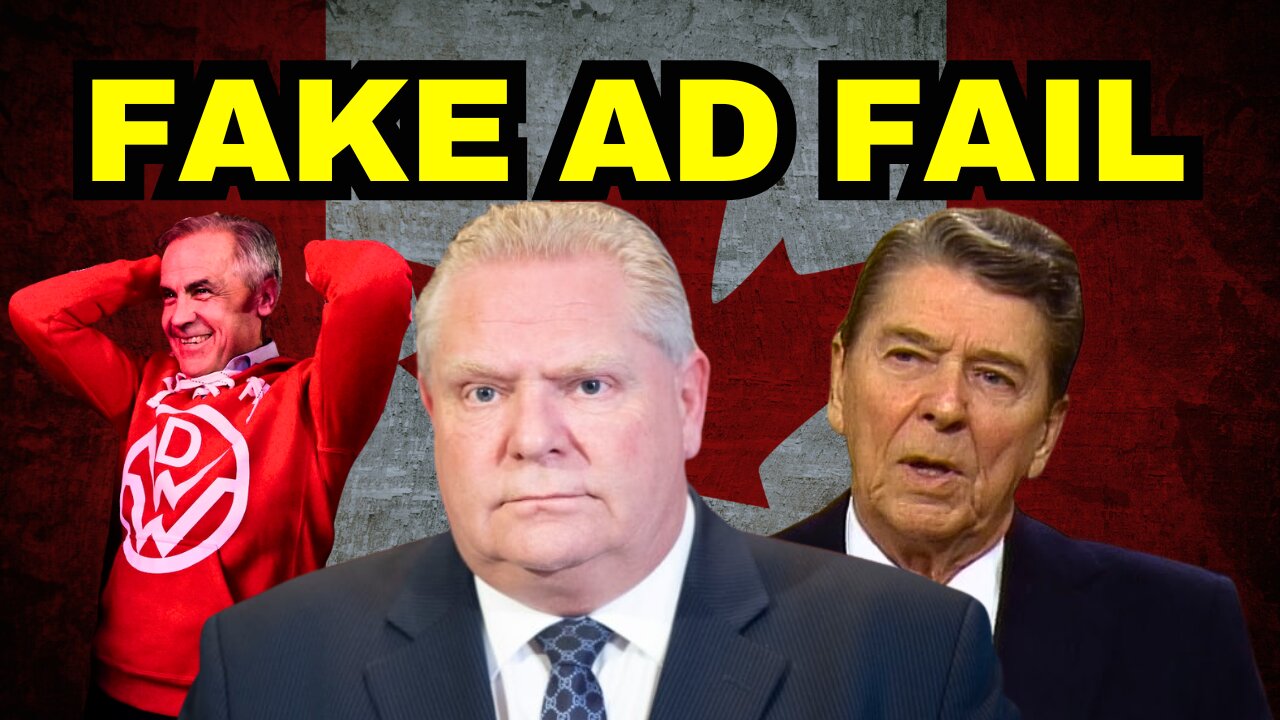 Fords Fake Reagan Ad BACKFIRES, US CANADA Negotiations Terminated
