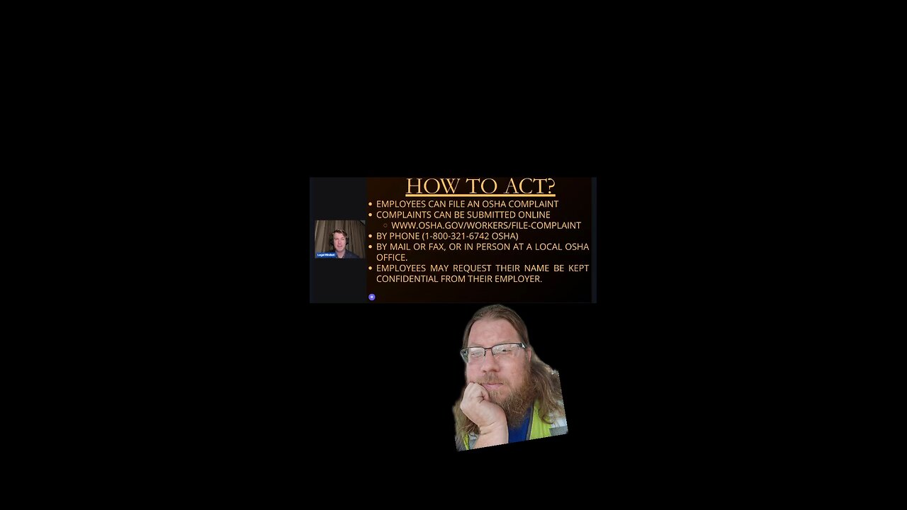 Byte Size News: Dont forget to contact OSHA today!