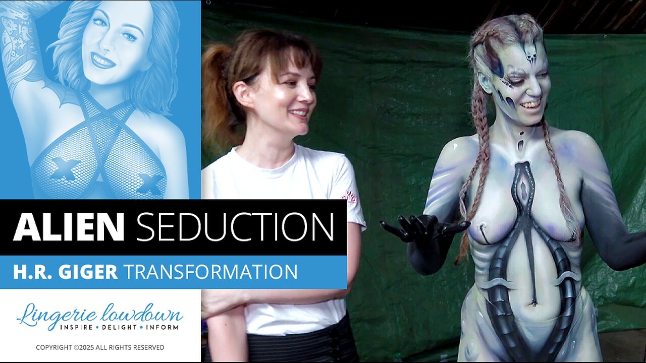 Now published on our website : Zoe Page’s full body H.R. Giger transformation [PREVIEW]