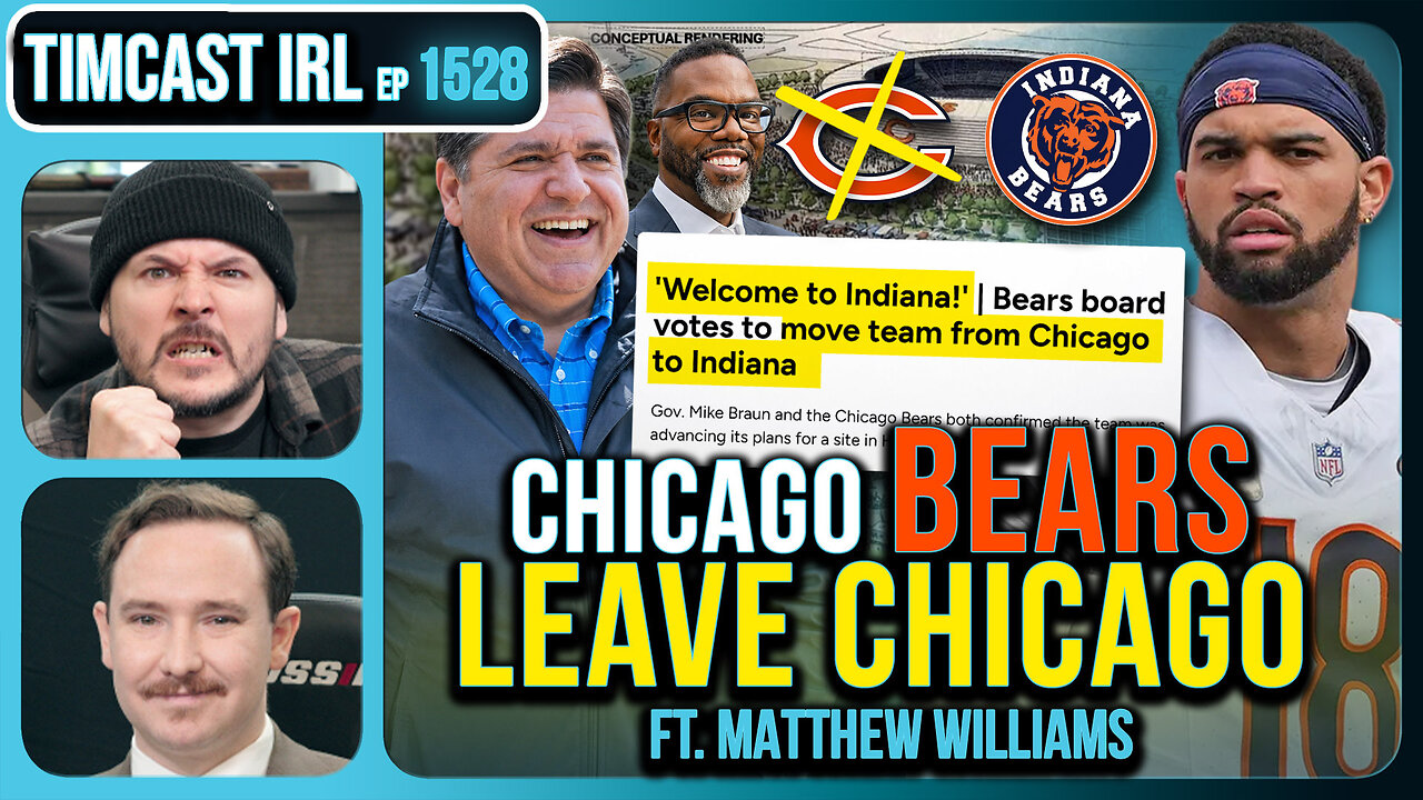 Chicago Bears LEAVE CHICAGO | Timcast IRL
