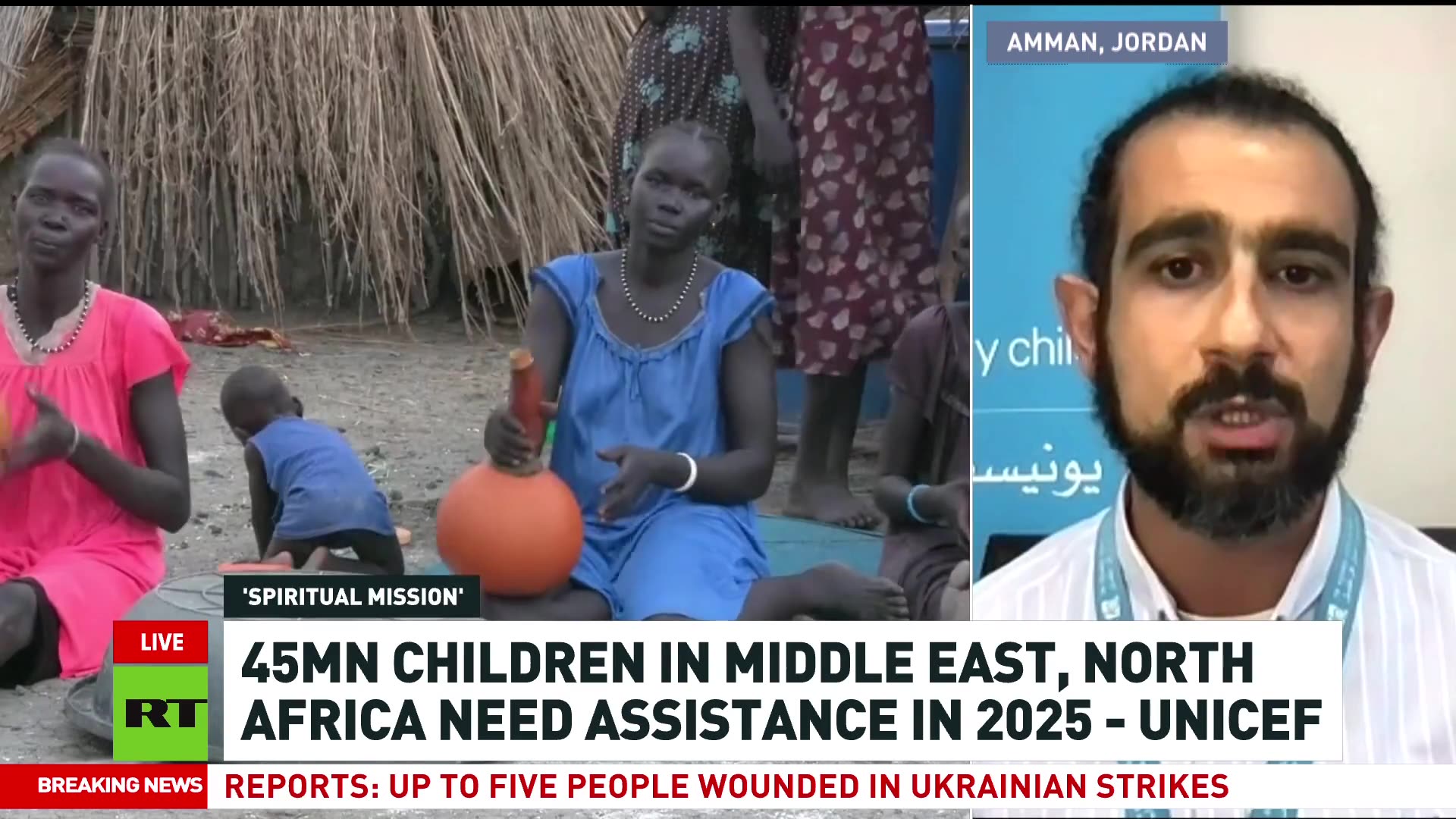 Every 5 seconds child in Middle East or North Africa is killed or displaced — UNICEF rep