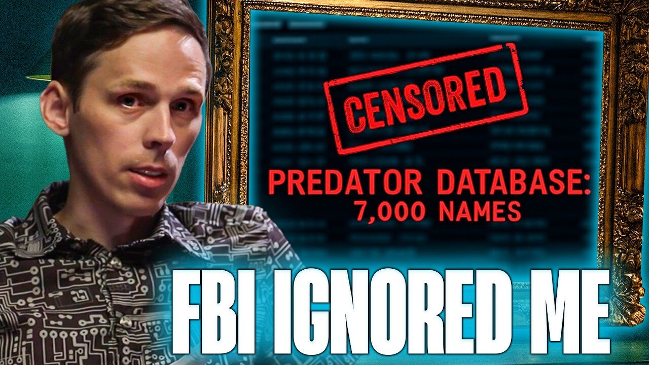 ⚡Hacker Uncovers a Politician Running a Child Predator Website, FBI Ignored