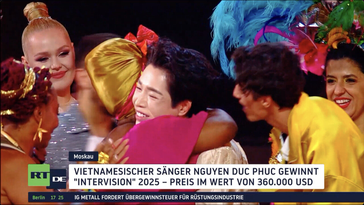 Intervision in Moskau: Vietnamesischer Sänger Duc Phuc gewinnt internationalen Wettbewerb
