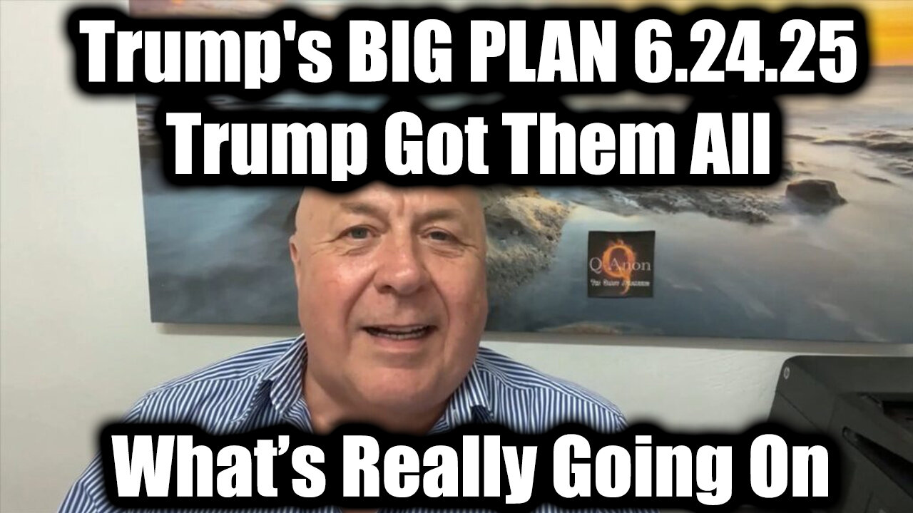 Charlie Ward Get Ready 6.24.25: Trumps BIG PLAN ,Trump Got Them All - Whats Really Going On