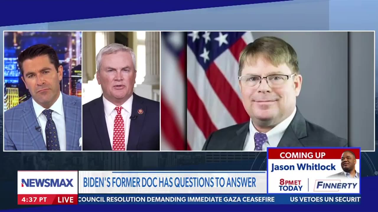 Joe Bidens doctors going to receive a nice Suponenia as a Gift Tomorrow. - Rep James Comer