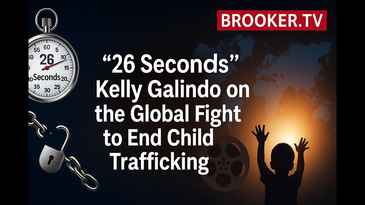 26 Seconds Kelly Galindo on the global fight to end child trafficking with Paul Booker