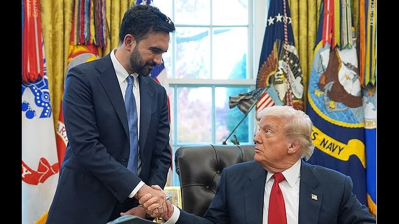 Trump Caves to Zohran Mamdani in Viral Oval Office Moment