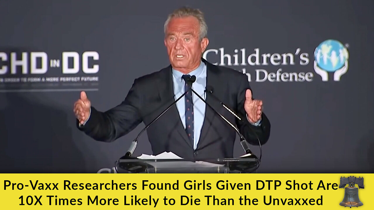 Pro-Vaxx Researchers Found Girls Given DTP Shot Are 10X Times More ...