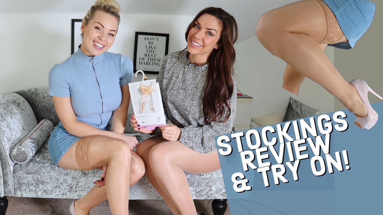 Double Review: Budget £4 F&F Fashion Tights with Gabrielle Taylor & Victoria