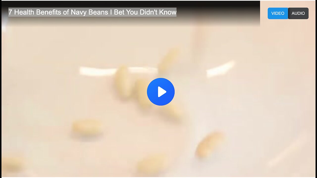 7 Health Benefits of Navy Beans I Bet You Didnt Know