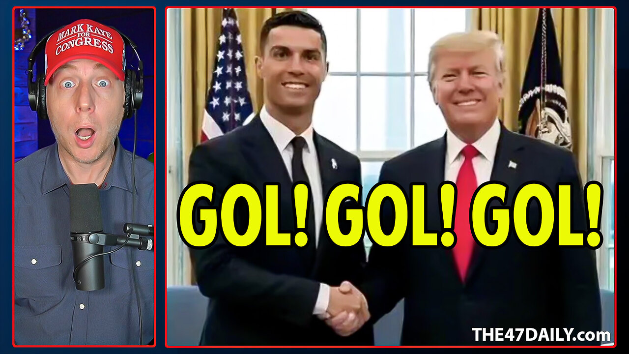 Trump Surprises Barron With Ronaldo Visit at Saudi State Dinner