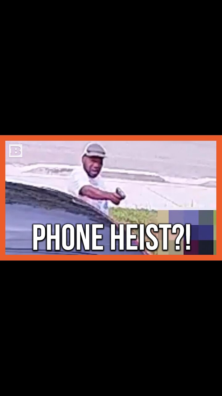 Armed Suspect and Cohort Appear to Steal Phone from Man