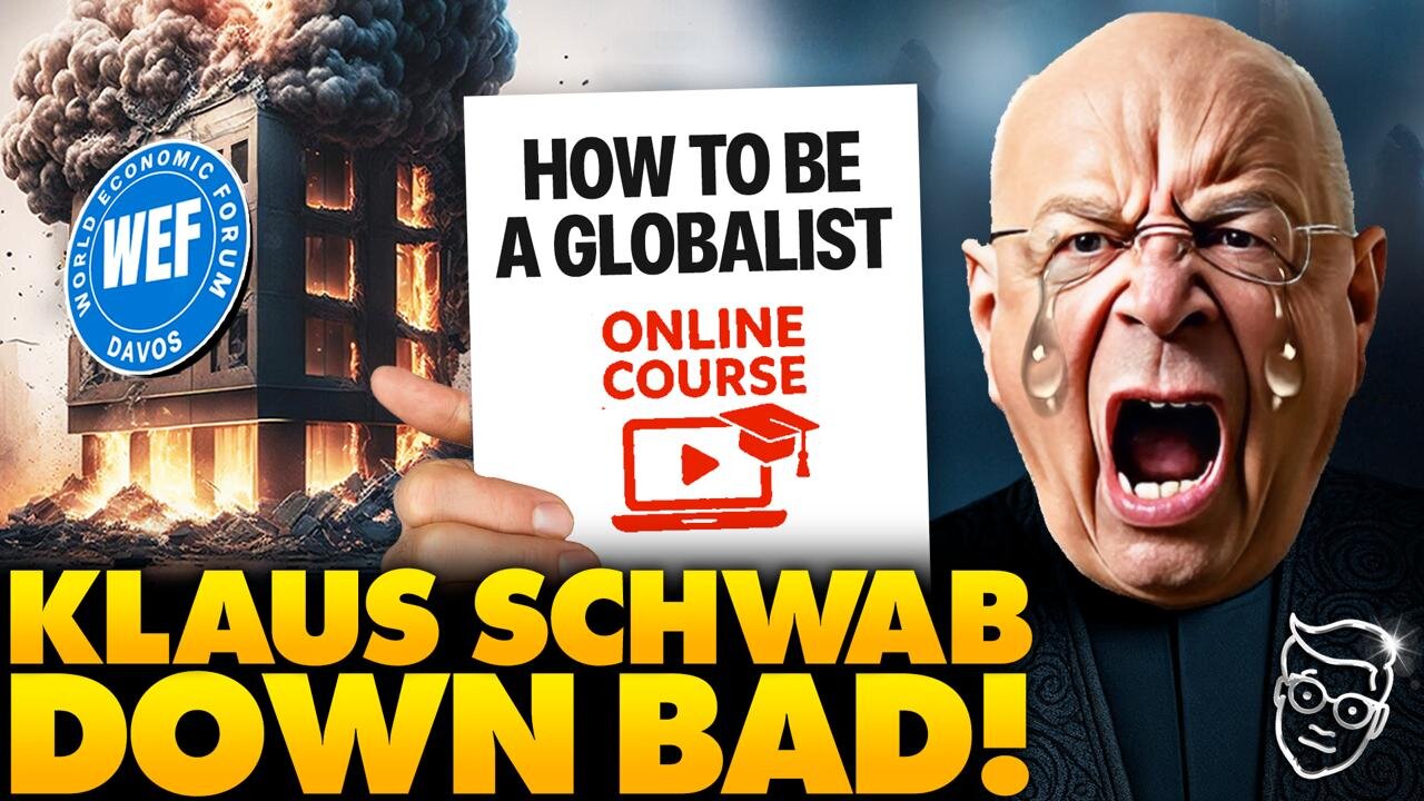 Disgraced WEF Leader Klaus Schwab Drops A Course, Internet Mercilessly Mocks Globalist: Rough… 🤣