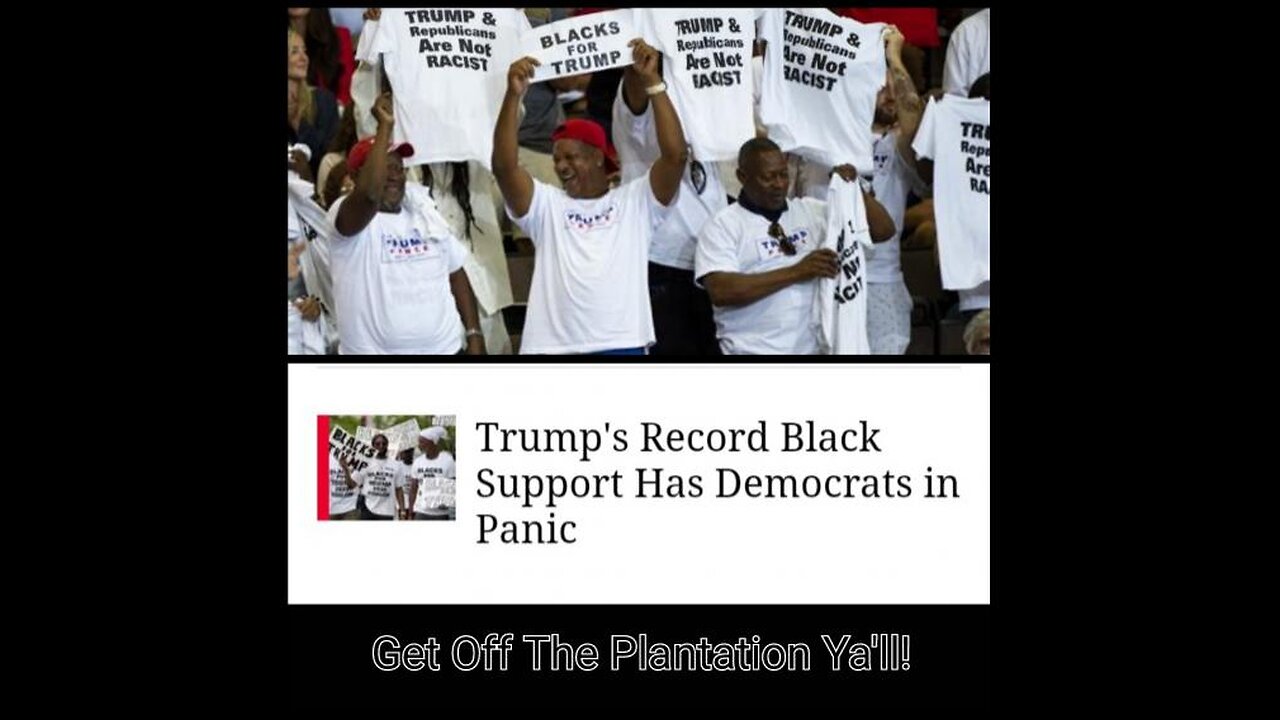 Black voters DONE W/ liberal satanic democrat cult klan & democrat cult fake news CNN keeps on lying