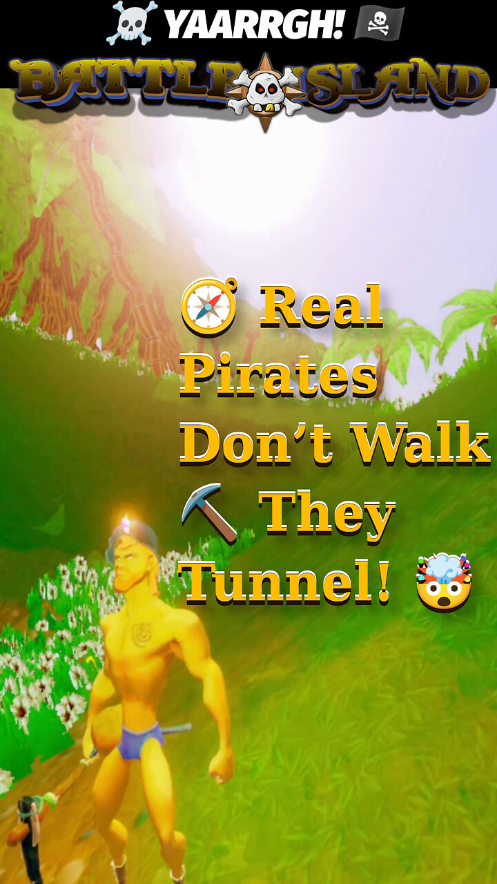 โ ๏ธ YAARRGH! โ๏ธ Pirates Donโt Walk They Tunnel ๐งญ #games #gamer #gamers #gaming #gameshorts