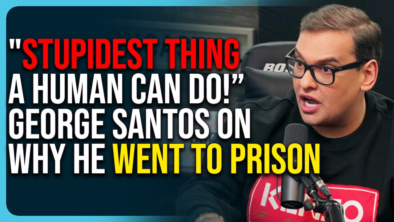 Stupidest Thing A Human Can Do!” George Santos Tells Timcast Why He Went To Prison